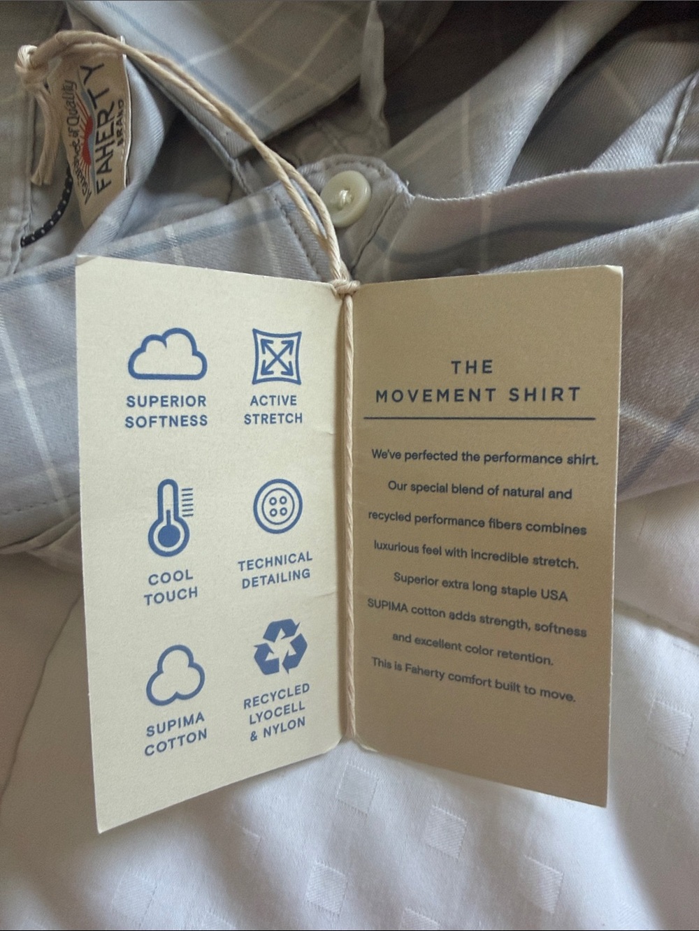 Men’s Faherty button down - Picture 7 of 7